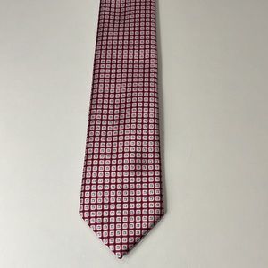 IZOD tie red/blue 100% polyester men’s
